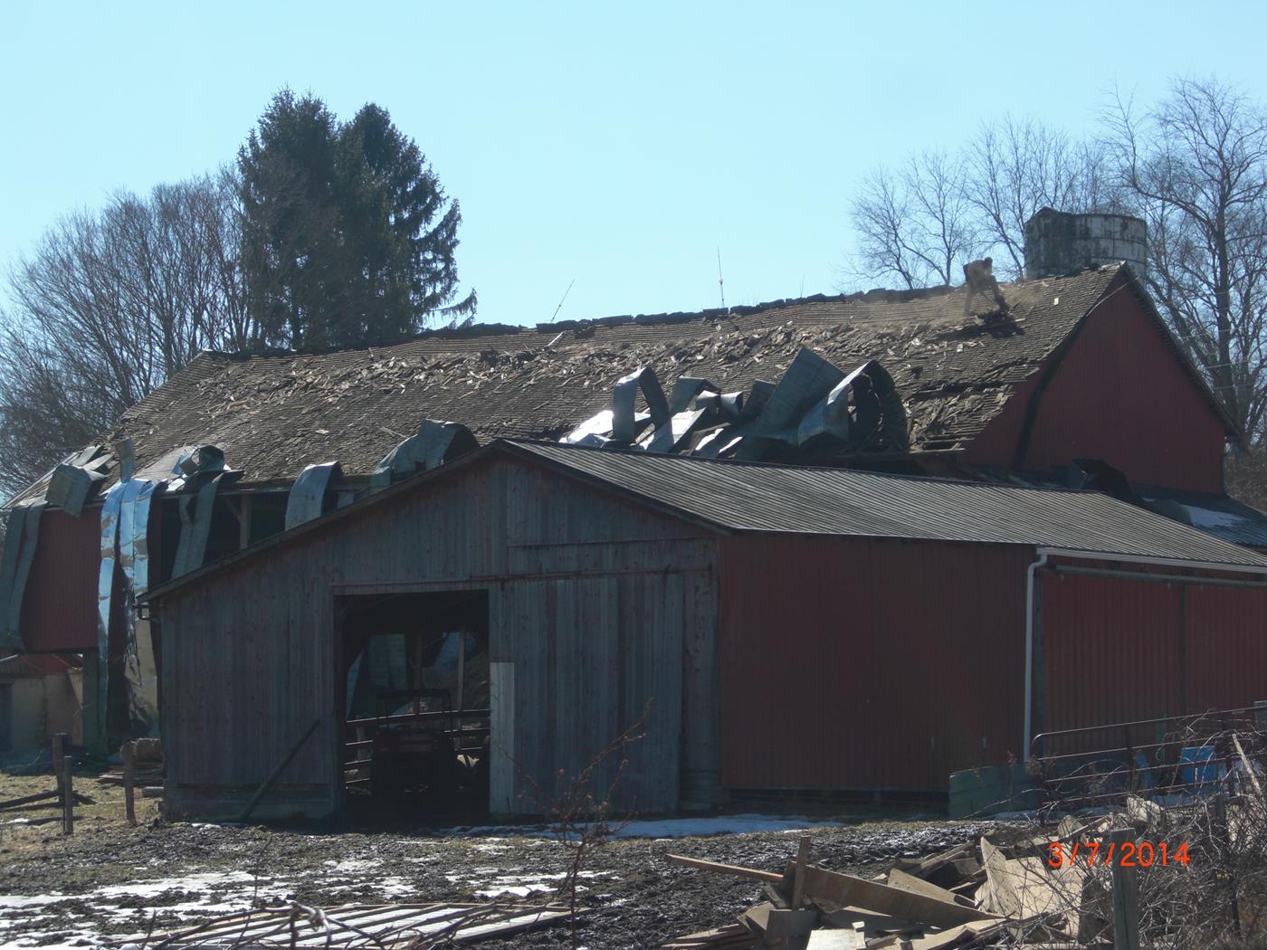 Ohio Valley Barn Salvage - Butler Barn Frame
