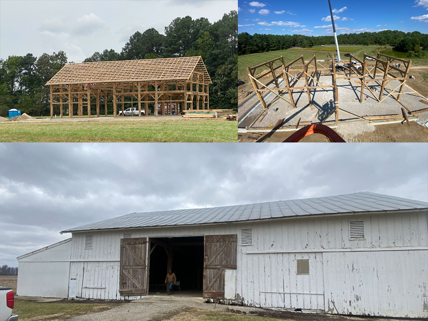 Historic Orr McCreery Repurposed Barn Frame TN